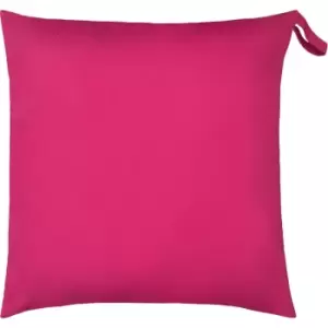 Image of furn. Plain Neon Large 70cm Outdoor Floor Cushion Pink - Pink