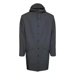 Image of Rains Long Jacket - Grey