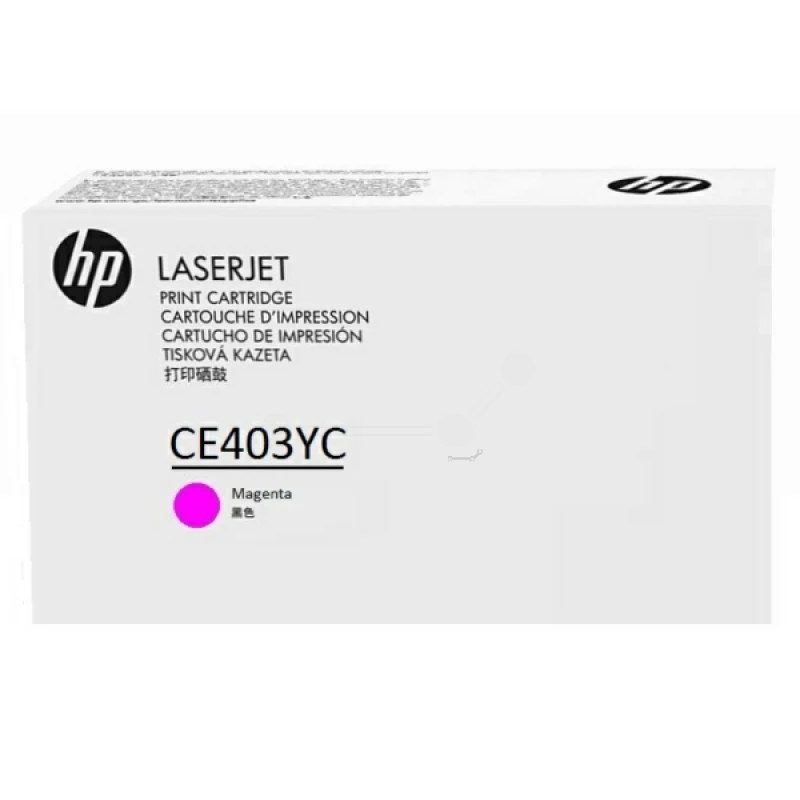 Image of HP CE403YC/507A Toner cartridge magenta extra High-Capacity Contract.