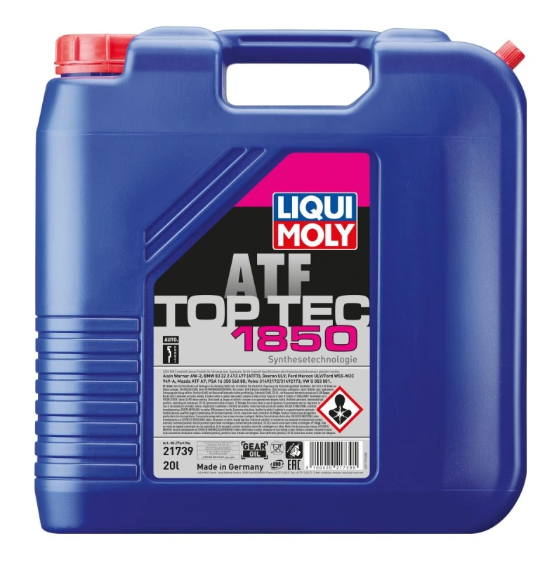 Image of LIQUI MOLY 21739 Automatic Transmission Fluid Capacity: 20l Oil,automatic transmission (3069)