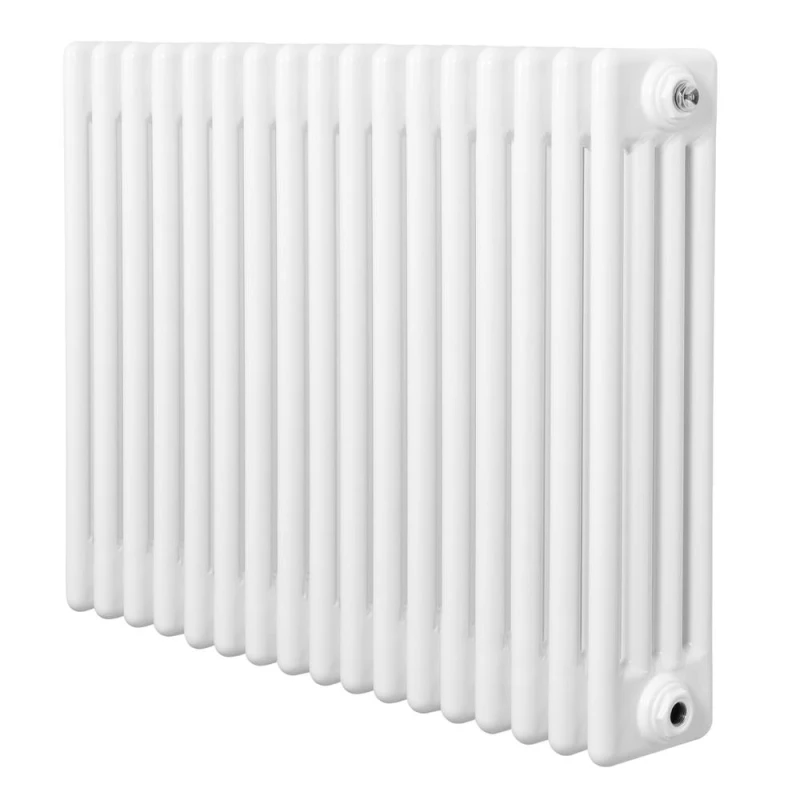 Image of Monstershop Traditional 4 Column Radiator - 600 x 785mm - White White Unisex