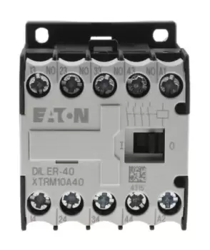 Image of Eaton Contactor Relay - 4NO, 10 A Contact Rating, 600 Vac, 4P