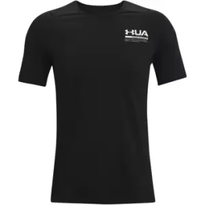 Image of Under Armour Iso Chill Perforated Short Sleeve T Shirt Mens - Black