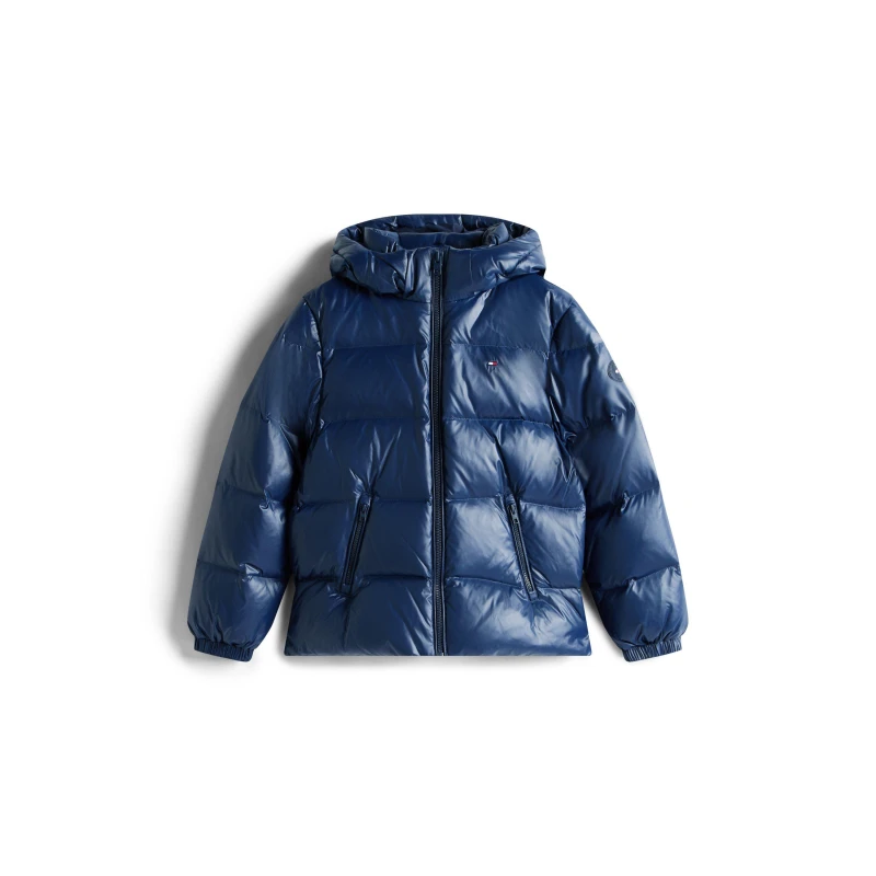 Image of Tommy Hilfiger Kids Insulated Medium Puffer Jacket Dark Night Navy female 9-10 (M)