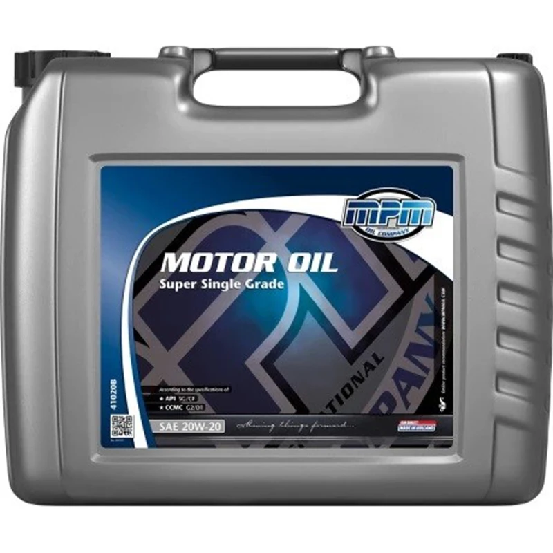 Image of MPM 41020B Engine oil Motor Oil SAE 20W-20 Super Single Grade Capacity: 20l, Contains mineral oil, Mineral Oil Engine Oil (1862)
