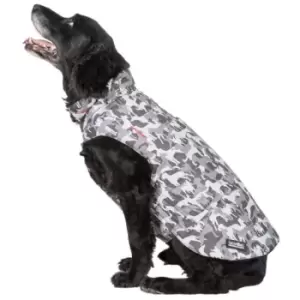 Image of Trespass Charly Waterproof Windproof Printed Dog Rain Coat L - Back 21.6', Torso 35.4', Neck 19.7'