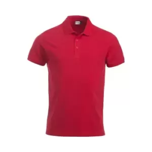 Image of Clique Mens Classic Lincoln Polo Shirt (S) (Red)