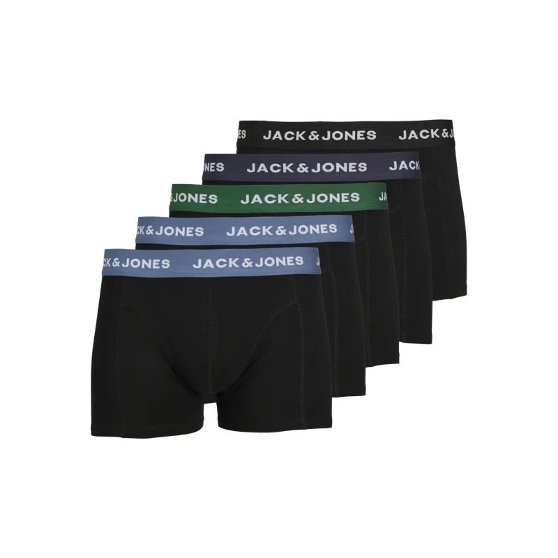Image of jack & jones Boxers Jack & Jones Solid (x5) Noir Male M