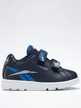 Image of Reebok Royal Complete Cln 2 Shoes, Blue/Grey, Size 8.5 Younger