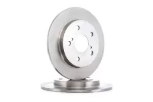 Image of RIDEX Brake disc 82B0583 Brake rotor,Brake discs TOYOTA,AURIS (NRE15_, ZZE15_, ADE15_, ZRE15_, NDE15_),AURIS (NZE18_, ZRE18_)