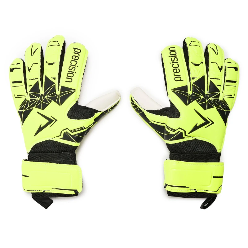 Image of Precision Training Fusion X Flat Cut Essential Goalkeeper Gloves Multi unisex 8