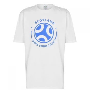 Image of UEFA Euro 2020 Scotland Graphic Tee - White