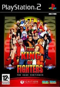 Image of The King of Fighters 2000 and 2001 PS2 Game