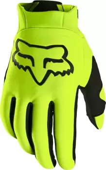 Image of FOX Legion Thermo CE Motocross Gloves, yellow Size M yellow, Size M