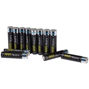 Image of Maplin Extra Long Life High Performance Alkaline AAA Batteries x96 (8x 12 Pack)