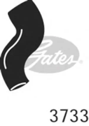 Image of Curved Radiator Hose 140mm X 30 Gates 3733