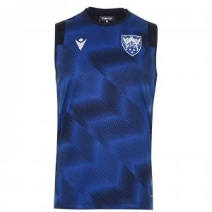 Image of Macron Saints Singlet Mens - Navy/Royal