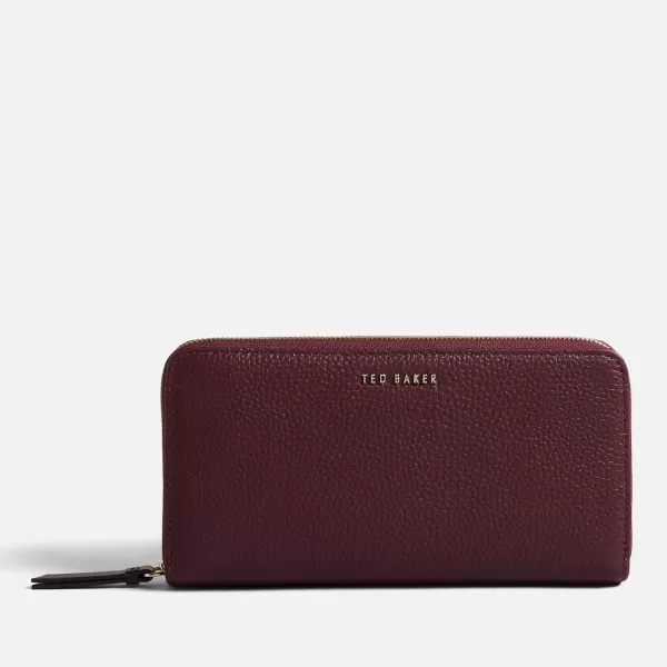 Image of Ted Baker Daliea Grained Large Zip-Around Purse
