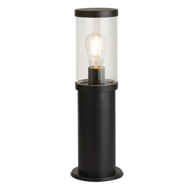 Image of Searchlight Outdoor Small Post Light - Black