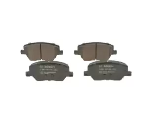 Image of Bosch Brake pad set 0 986 495 392 Brake pads,Brake pad set, disc brake FIAT,TIPO Kombi (356_),TIPO Schragheck (356_),TIPO Stufenheck (356_)