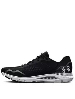 Image of Under Armour Running Hovr Sonic 6, Black/White, Size 10, Men
