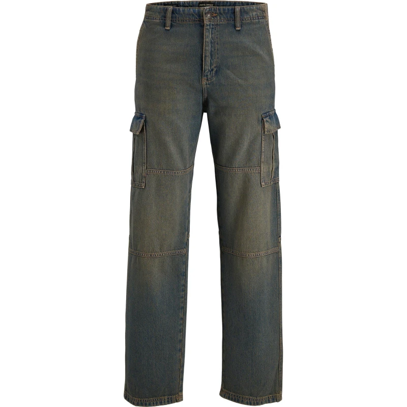 Image of Jack and Jones Eddie Wade Relaxed Fit Jeans - Blue Blue 28 R