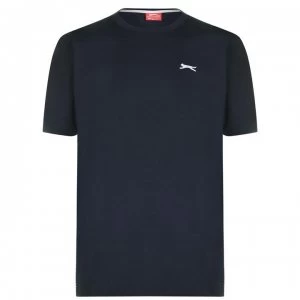 Image of Slazenger Plain T Shirt Mens - Navy