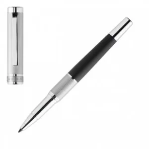 Image of Hugo Boss Dual Chrome/Black Rollerball Pen