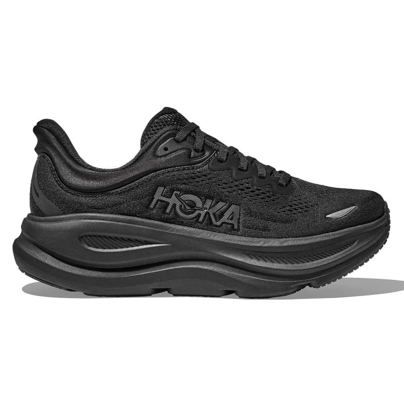 Image of HOKA Hoka Bondi 9 Mens Black / Black - Black / 9.5 / Standard