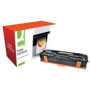 Image of Q-Connect HP 128A Cyan Laser Toner Ink Cartridge