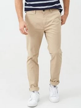 Image of Lyle & Scott Needlecord Trousers - Stone