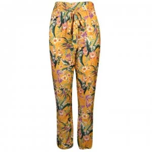 Image of SET Womens Floral Trousers - 0246 DARK YELL