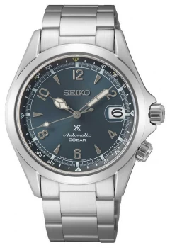 Image of Seiko Mens Alpinist 2021 European Edition Blue Dial Watch