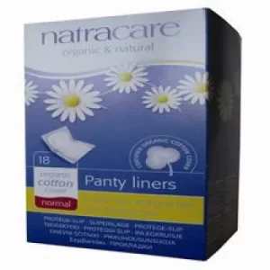 Image of Natracare Panty Liners Normal Wrapped 18's