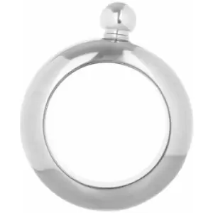 Image of Premier Housewares 5oz Silver Finish Hip Flask / Airtight Pocket Flask For Alcohol Flasks For Men / Women Made from Stainless Steel / Whisky Flask 3