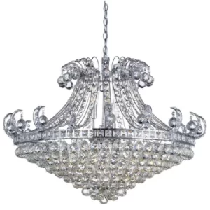 Image of Bloomsbury 8 Light Chandelier Chrome Finish, E14