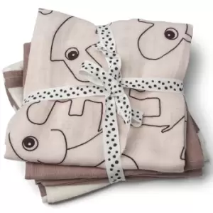 Image of Done by Deer Muslin Cloth - 3 Pack - Powder