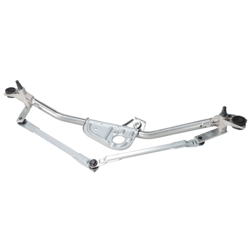 Image of RIDEX 300W0011 Wiper Linkage Front, without electric motor, for left-hand drive vehicles, with ball joint Wiper Linkage (300)