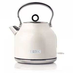 Image of Haden Heritage 1.7L Traditional Kettle 192769 in White