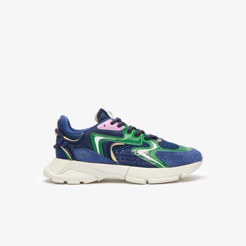 Image of Lacoste L003 Neo Trainers - Blue green Blue green 4