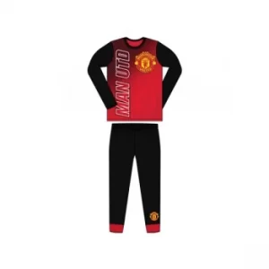 Image of 11-12 Years Man UTD Pyjamas Sublimation Print