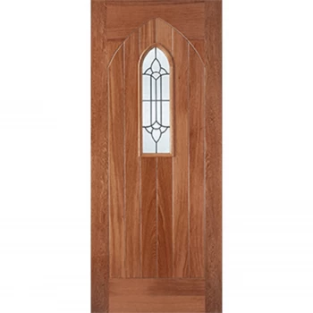 Image of Westminster External Glazed Unfinished Hardwood 1 Lite Door - 838 x 1981mm