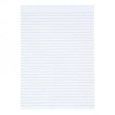 Image of 5 Star A4 Memo Pad Headbound Feint Ruled 80 Sheets White Pack of 10