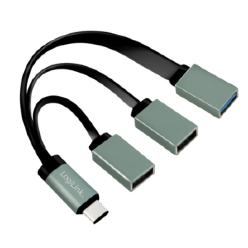 Image of LogiLink UA0315 interface hub USB 3.2 Gen 1 (3.1 Gen 1) Type-C 5000 Mb
