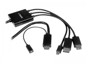 Image of StarTech HDMI, DisplayPort or Mini DisplayPort to HDMI Converter Cable
