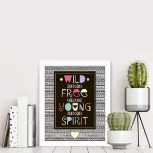 Image of BCT-073 Multicolor Decorative Framed MDF Painting