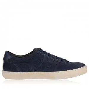 Image of Pantofola D Oro Open Low Top Trainers - NAVY
