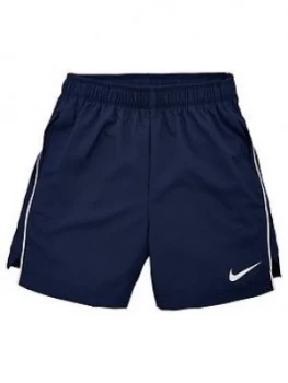Image of Nike Sportswear Older Boys Woven Training Shorts - Navy Size M 10-12 Years