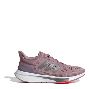 Image of adidas EQ21 Run Shoes Womens - White/Mauve