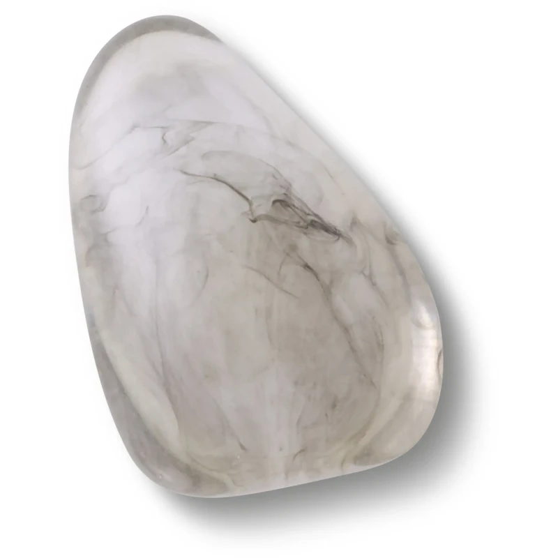 Image of Crocs Jibbitz Crocs Tourmaline Quartz Stone Gris Unisex TU